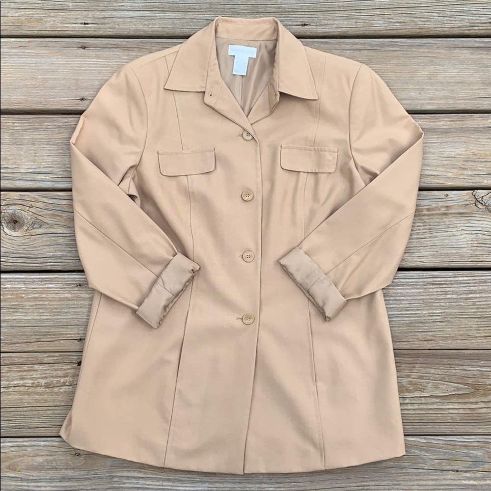 Worthington, longer coat.